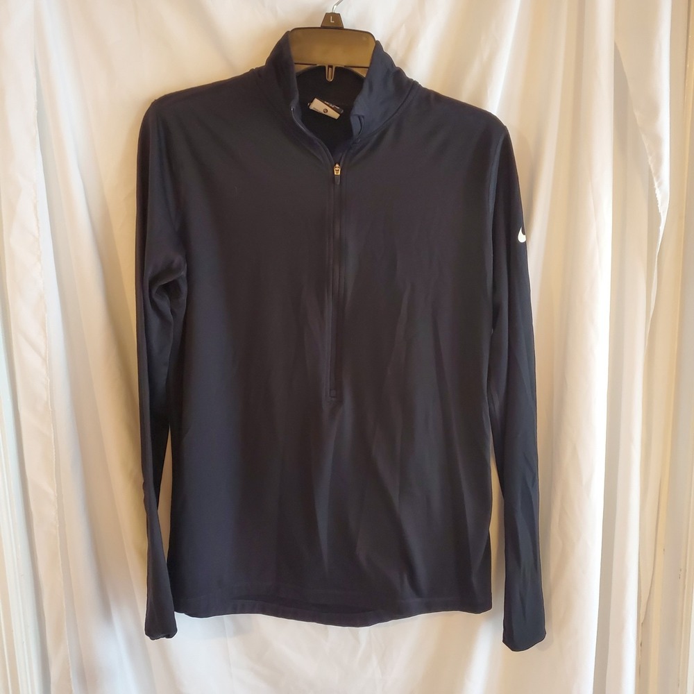 Nike Pro Shirt Xl Dri Fit Half 1/2 Zip Pullover Running Jacket Dri-Fit